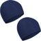 Cuffia Piscina Tessuto Adolto Bambini 2 pezzi Cuffie Nuoto per Uomo Donna Super Elastica e Leggera (blu navy)