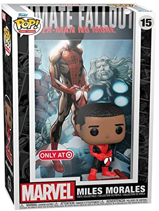 Funko Pop! Marvel Comics Miles Morales Ultimate Fallout US Exclusive Vinyl Cover with Figure