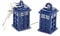 bluebubble TIME TRAVELLER Phone Box Charm Dangle Earrings on Gift Card