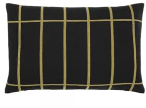 Marimekko Tiiliskivi Cushion Cover 40 x 60 cm - Caviar, Gold