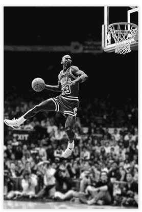 GeDiz Michael Jordan Poster (2) Leinwand-Poster, Wandkunst, Dekordruck, Bild Gemälde für Wohnzimmer, Schlafzimmer, Dekoration, ungerahmt, 30 x 45 cm