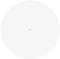 Acryl-Plattenspielermatte, Plattenteller-Slipmat-Ersatz für Alle Gängigen 12-Zoll-Plattenspieler, Reduziert Statische Staubgeräusche (helles Weiss)