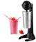 ARTECH Retro Milkshake Maker Black – Powerful 100W Milk Frother, Protein Shake Mixer, Milk Shakes, Omelette Mix, Cocktails, Frappes Blends; 500ml Stainless Steel Cup; 2 Speed Settings Recipes Included