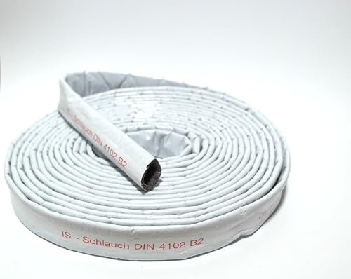 10 m Isolierschlauch 18mm kunststoffbeschichtet für Kupferrohre HT und SML Schall- und Wärmeisolierung Schutzrohr Schutzschlauch Vlies (10m x 18mm)