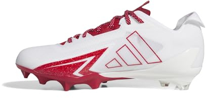 adidas Adizero Electric American Football, Zapatillas Hombre, White Team Power Red White, 41 1/3 EU