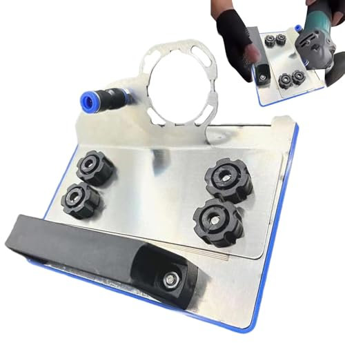 Angle Grinder Stand for Tile 45° Chamfer Cutting, Angle Grinder Stand Grinder Holder, 45 Degree Tile Chamfering Tool for Cutting Ceramic Stone, Sturdy Stand