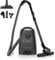 hoogo B3+ anthrazit mit Flipflop Bodendüse | Staubsauger mit Beutel | Starke 850 W Saugleistung | HEPA 14 Filter | 11 Meter Radius | Nur 74 dB(A) | 3 L Fassungsvermögen