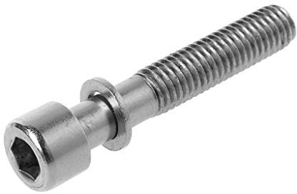 Schraube M8 x 43 mm für Sattelstütze, Edelstahl, Mountainbike-Rohr