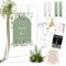 Furosa Wedding Sign Holder, White Adjustable Welcome to Our Wedding Sign Stand, Heavy Duty Iron Easel Display Stand