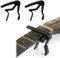 SGERUFZ 2 Pcs Einhand-Gitarren-Kapodaster Passend für die meisten Gitarren