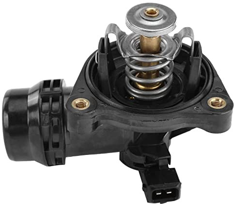Auto-Thermostat Thermostatgehäusebaugruppe/Passend for BMW E46 E81 E87 E82 E88 E90 E91 X3 X1 118i 120i 316i 318i 318Ci 320i 11537510959 Thermostat mit Gehäuse und Dichtung