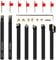 SWAWIS 21 Pezzi 10mm Utensili per Tornio Kit, Turning Tool Set con Inserti Orientabili in Carburo per Troncatura Finitura della Superficie del Pezzo