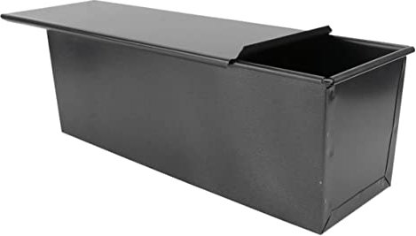 KICHOUSE Toastform Sauerteig Aluminium Kastenformen Zum Backen Von Brot Brotformen Zum Backen Brotdosen Laib Pfannen Hausgemacht Brotpfanne Geformt Toast-backform Black Kohlenstoffstahl
