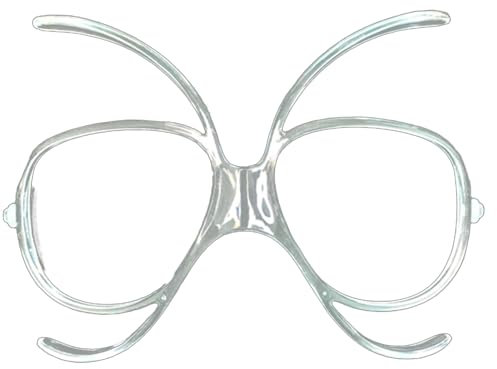 Prescription Ski Ggggles Rx – Brillenzubehör, Schmetterlings-Myopie-Rahmen, Innenrahmen der Windbrille | Professionelles tragbares Brillenzubehör, verschreibungspflichtige Adapter