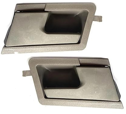 LOZOPMTMLD Maneta Tiradore Derecha Para VW Transporter T4 Bus 90-03 OE 701837020A/701837019A Manija Interior De Puerta Delantera Izquierda Derecha Gris Tirador la Puerta del Coche(1 Pair)