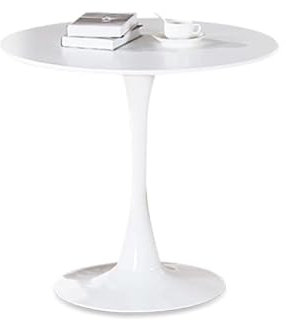 Designetsamaison Table à Manger Ronde Design en Bois - Abrezzo