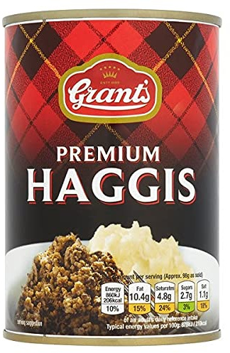 Grant's Premium Haggis 3x 392g (1176g) - traditionelles schottisches Gericht