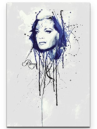 Romy Schneider 90x60cm auf Leinwand gespannt fertig zum aufhängen