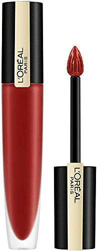 LOréal Paris Rouge Signature 115 I Am Worth It Pintalabios Mate Permanente Rojo
