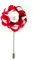 Ansteckblume Herren Brosche Reversnadel Hochzeitsbrosche Blumenbrosche Gentleman Anstecknadel Sakko Accessoire Herren Stil London Klassik Mode Anzug Jacket Gesellschaftskleidung Garderobe