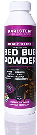 Karlsten Bed Bug Killer Powder Fast Effective Clean Non Staining Bed Bug Eliminating Treatment 300 G
