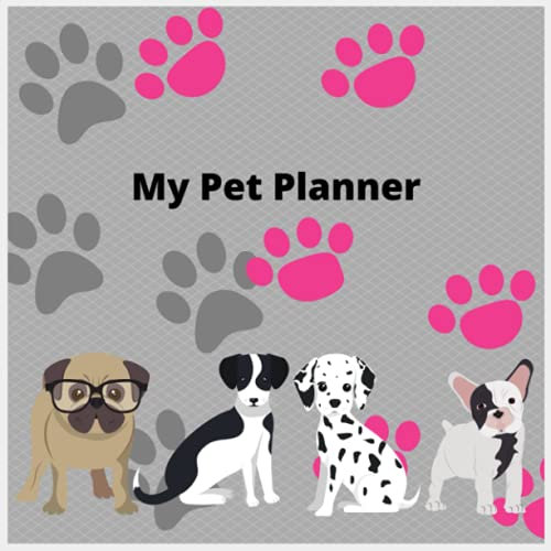 Pet Planner or Pet Health Record Keeper, Pet duty Log Book: Health Record Keeper, Pet info Tracker, Planner. A book that has all your pet/s ... Easy to use Pet planner for kids as well.