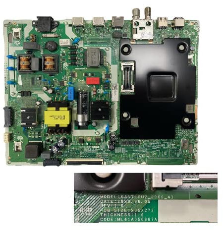 Placa Main UE43TU7095U BN9651896E Kant-SU2_6900_43_WW Swap de desmontaje