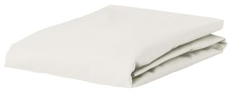ESSENZA Spannbettlaken Minte Oyster, 180x200 cm - 100% Baumwollsatin 300TC - Uni