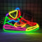 Sneaker-Neonschilder für Wanddekoration, Sportschuh-LED-Lichtschilder für Heimspielzimmer, dimmbare Schuhe, Neonschild für Teenager, Kinder, Raumdekoration, Geburtstagsparty-Geschenke, 41 x 29 cm