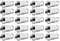 Vis de Pneu de Voiture écrou en Aluminium de Roue de Course M12X1.5 Kit de Goujons de Roue M12X1.5 Vis de Pneu de Voiture écrou de Roue de Course en Alliage d'Aluminium (Argent)