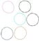 Corde per Chitarra Classica, Set da 6 Pezzi Corde Colorate in Nylon in Lega a Tensione Normale per Chitarra Classica
