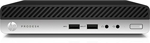 HP ProDesk 400 G3 - i3-6100T (3.2GHz), 256GB PCIe NVMe, 8GB DDR4, WIFI 5 & BT 4.2, Windows 10 Pro Mini Desktop (Renewed)