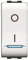 Elettrocanali – Interruttore Bipolare con Pilota MyLife 16 AX Bianco 1 Modulo ECL4015WH