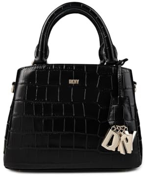 DKNY Women's Paige Small Satchel, Black