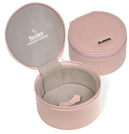 SACHER Schmuckbox Betsy pastello/rosé (Leder) | Leder
