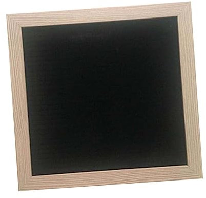 Filzbuchstabentafel Filz Schwarz für Foto Prop und Restaurant