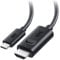 Cable Matters Câble USB C HDMI 2.1, supporte 4K@240Hz et 8K@60Hz, HDR, 1,8m - Thunderbolt 4, Thunderbolt 5, USB 4 Compatible avec MacBook Pro, XPS, ThinkPad - Résolution maximale sur macOS est 4K 60Hz