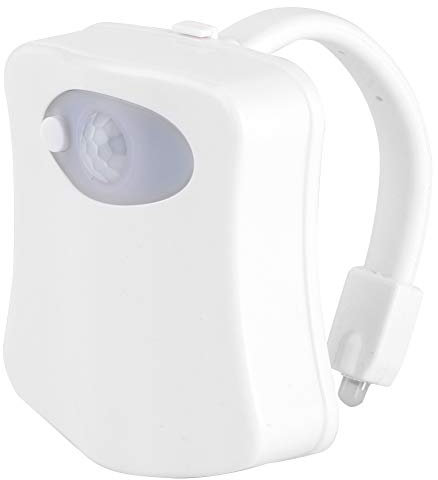 Toilettenlicht, Automatischer Sensor, Toilettenlampe, Badezimmer-Nachtlicht, Bewegungsaktiviertes Toilettenlicht, LED-Toiletten-Nachtlicht, Badezimmer-Bewegungssensor-Nachtlicht