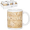 TWO TIGERS Pack 6 Tazas de Cerámica. Varios Modelos a Elegir. Taza Blanca, Gatos, Perros, Ciudades. Tazón Desayuno, Café, Infusiones. Aptas para Lavavajillas y Microondas (Bicis)