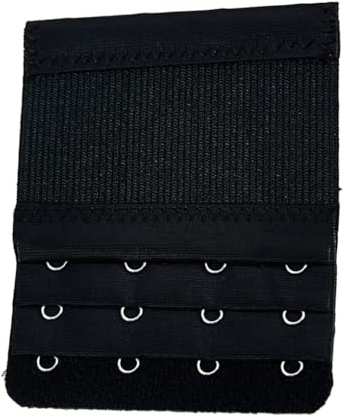 Suammiitstrieadea Estensori per reggiseno, 3 file e 4 ganci, accessori allungati, per lingerie stretta, intimo intimo rosso