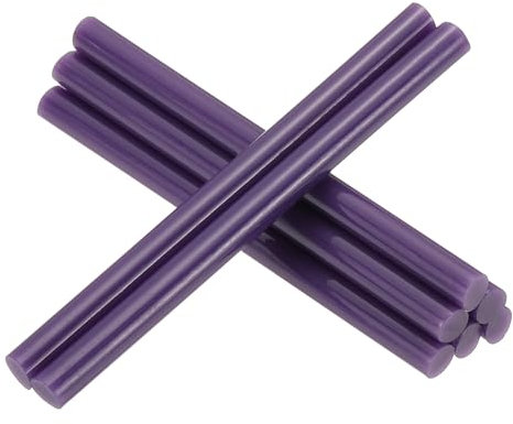 PATIKIL 4x0.27 Inch Hot Glue Sticks, 8 Pcs Hot Glue Gun Sticks Mini Hot Melt Adhesive Glue Stick for DIY Art Craft Repairs Festival Decoration, Purple