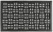 Lifestyle comfort ltd LSC Rubber Door Mat Heavy Duty Non-Slip Door Mats Outdoor Anti Fatigue Dirt Scrapper Floor Mat For Entrance, Backdoor, Patio And Lawn Outdoor Mat BRICK 45 X 75 CM (PACK OF 1)