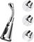 UptVin Faucet Extension, 360°Rotatable Faucet Attachment Kitchen Tap Spray Head with Universal Adapter Water Saving Filter Faucet with 3 Spray Modes