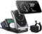3 in 1 Kabelloses Ladegerät, Induktive Ladestation Qi2 Zertifiziert 15W Wireless Charger Mag-safe Ladestation Faltbarer Magnetische Schnelles Ladeständer für iPhone 16/15/14/13/12 Apple Watch, AirPods