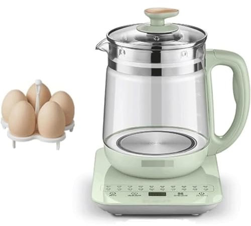 Bouilloire Électrique, Bouilloire Électrique 1,8 L, Théière En Verre Avec Infuseur Amovible, Théière En Verre Multifonction, Bouilloires Électriques Éteintes Avec Écran Tactile Intelligent.,A