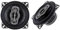 JKELPV Tweeter Haut-Parleur Lot de 2 Haut-parleurs coaxiaux HiFi 4 Voies 6 Pouces (2 x 350 W) 700 W avec Cache Anti-poussière et câble Audio, fréquence complète Enceintes de Voiture