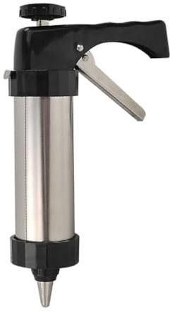 VALICLUD Stainless Steel Biscuit Piping Pastry Syringe, Cake Decorating Tool, Cream Mould
