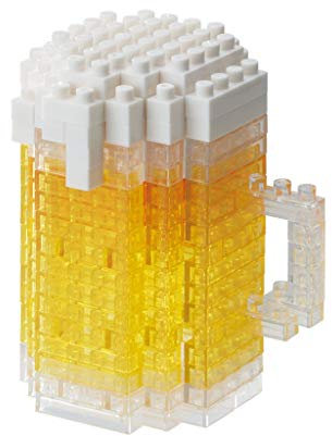 nanoblock NBC245 Beer Toy, Multi-Colour, Bier, S
