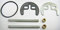 Mono Basin Tap Fixing Set Mounting Kit 2 Hole Bracket Bolt Sink Kitchen Bath x2