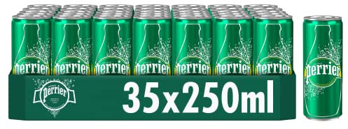 Perrier 250ml eau pétillante Slim Can (paquet de 35) 12336215